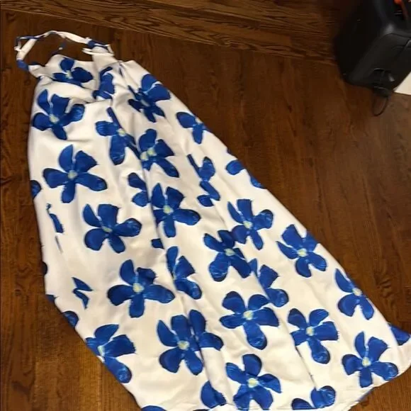 Anthropologie SAU LEE Lucia Square-Neck Satin Maxi Dress - Picture 8 of 11